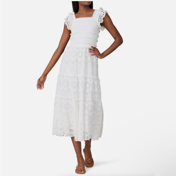Sea New York Daisy Eyelet Maxi Excellent Size